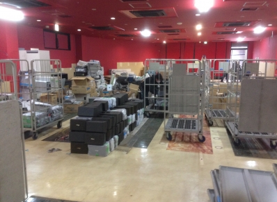 約300平米 倉庫内残置物撤去