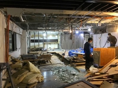 約55坪 都内美容室原状回復工事