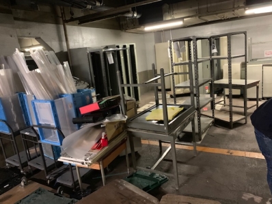 某スーパー ゴンドラ什器撤去 及び オフィス什器買取