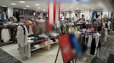 大型ショッピングセンター内 某アパレルブランド店舗 原状回復工事