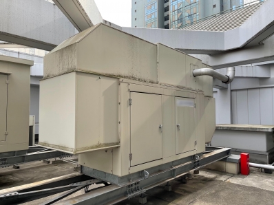 港区某ビル 自家発電機買取撤去