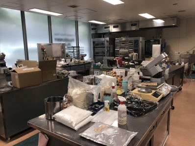 某食料品メーカー オフィス テストキッチン 不要什器買取撤去工事